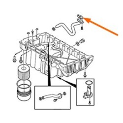 Seal, Oil outlet (Turbo)