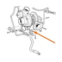 Seal, Oil outlet (Turbo)