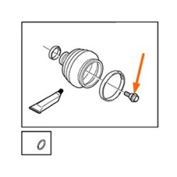 Bolt, Drive shaft M10