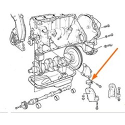 Engine mounting right