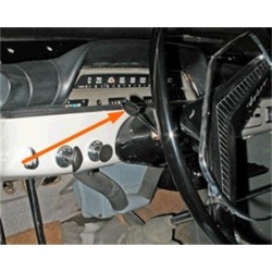 Knop hendel overdrive