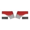 Interior panel Side panel red-grey Kit