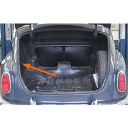 Interior panel Trunk black
