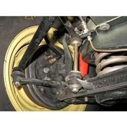 Brake Mounting Plate Front axle left