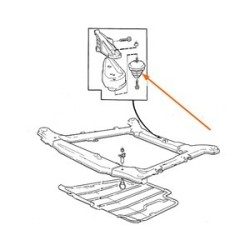 Engine mounting rear