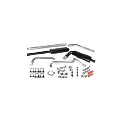 Sportuitlaatset staal vanaf spruitstuk met toebehoren PV544 vanaf '62