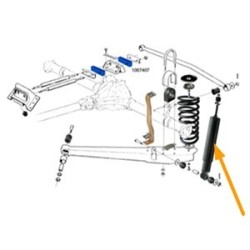 Shock absorber Rear axle Oil pressure
