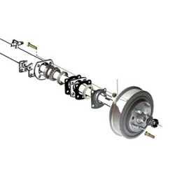 Wheel bearing Rear axle