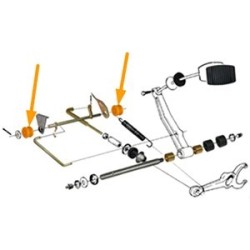 Bushing, Clutch linkage