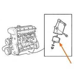 Engine mounting left