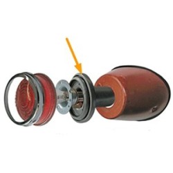 Afdichting achterlicht PV444 '57