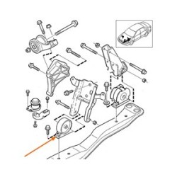 Engine mounting front