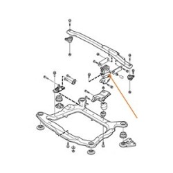 Engine mounting upper