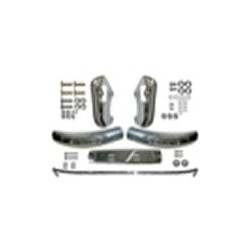 Bumper rear Stainless steel blank