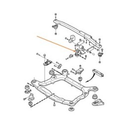 Engine mounting upper