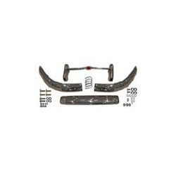 Bumper rear Stainless steel blank Kit