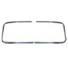 Trim moulding, Glas Windscreen right left chromed