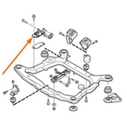 Engine mounting right