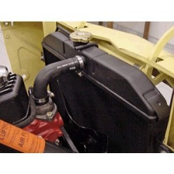 Mounting shaft, Radiator