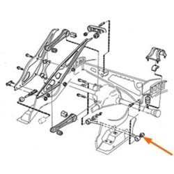 Bushing, Suspension Panhard rod left