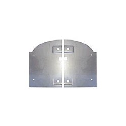 Mudflap plate rear Kit