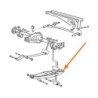Support arm Rear axle