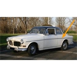 Trim moulding, Sidewall rear left