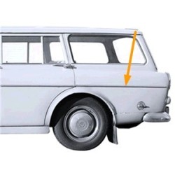 Trim moulding, Sidewall rear left rear right