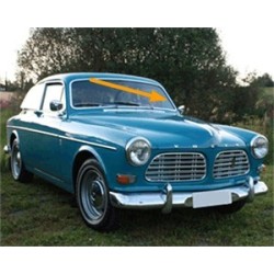 Trim moulding, Glas Windscreen left chromed