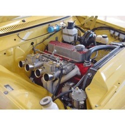 Radiateurslang boven motorkoeler - thermostaatbehuizing vanaf '71