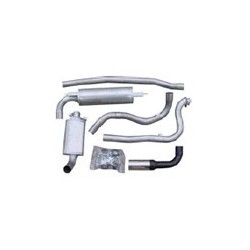 Sports silencer set from Turbo charger