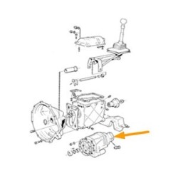 Drive flange Overdrive outlet M41