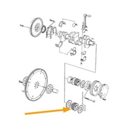 Belt gear, Timing belt for Crankshaft
