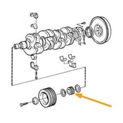Belt gear, Timing belt for Crankshaft