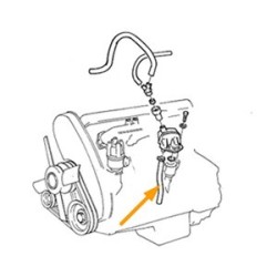 Hose, Crankcase breather