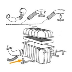 Rubber mount, Fuel pump and Air filter