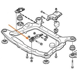 Engine mounting lower