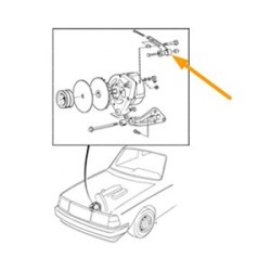 Tensioning mechanism, Alternator