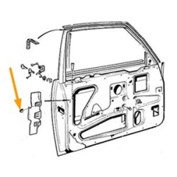 Clip, Panel Door panel front