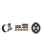 Mounting materials exhaust 